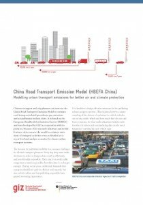 Leaflet – China Road Transport Emission Model (HBEFA China)