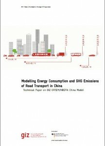 Modelling GHG Emissions of Road Transport in China- New Technical Paper Published