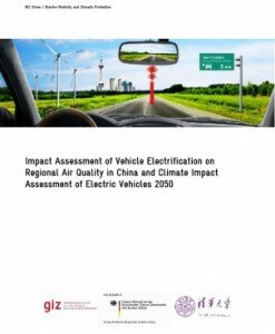 New Publication: Impact Assessment of Vehicle Electrification on Regional Air Quality in China and Climate Impact Assessment of Electric Vehicles 2050